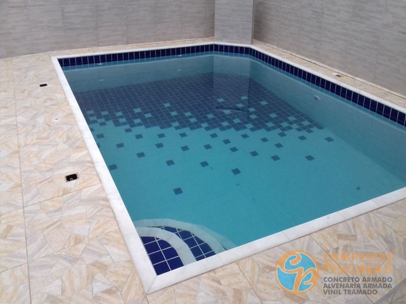 Orçamento para Piscina de Alvenaria Armada com Vinil Lauzane Paulista - Piscina de Alvenaria Armada com Escada Orçamento para Piscina de Alvenaria Armada com Vinil Lauzane Paulista - Piscina de Alvenaria Armada com Escada