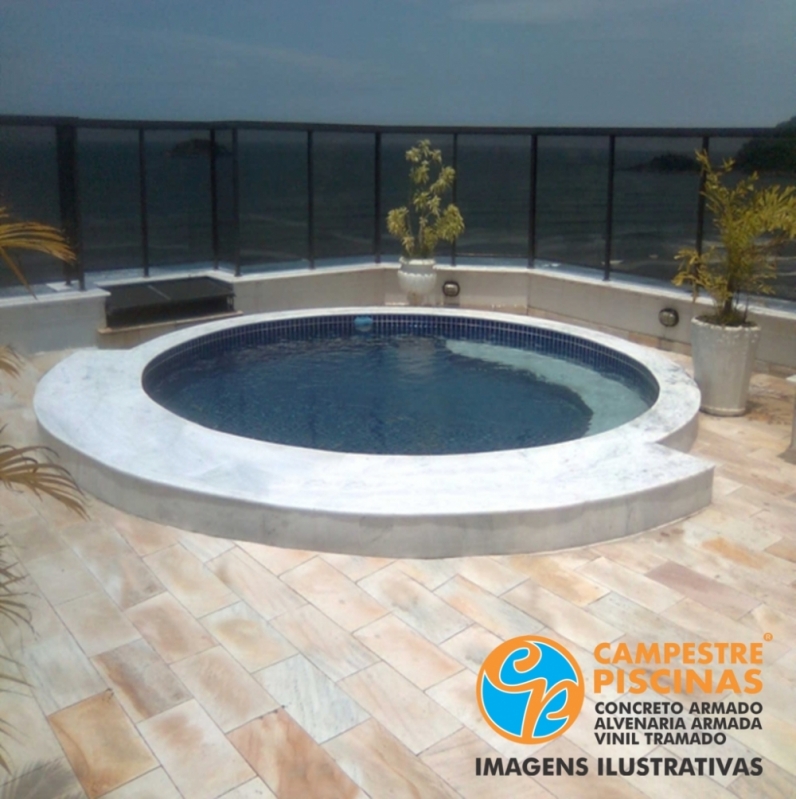 Piscina de Fibra para Laje Itaquera - Piscina de Fibra de Vidro Piscina de Fibra para Laje Itaquera - Piscina de Fibra de Vidro