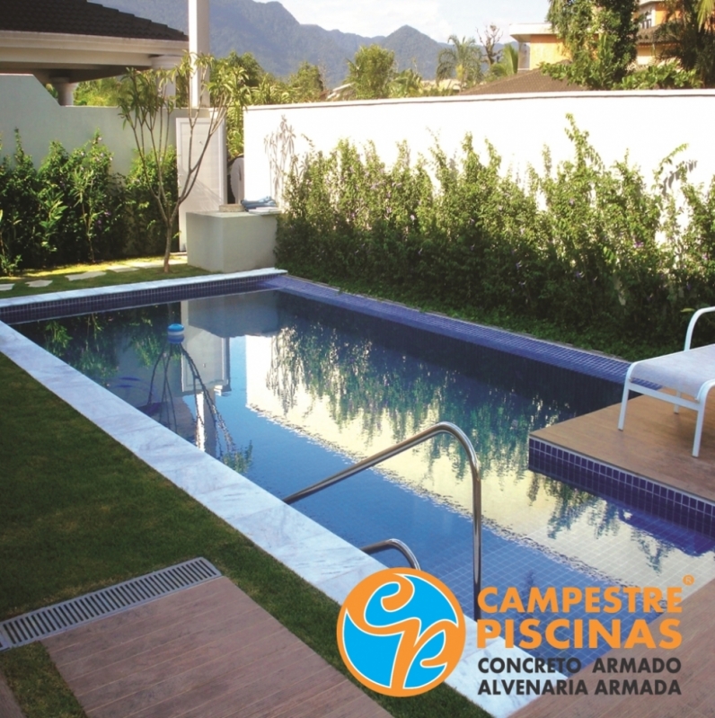 Acabamento de Piscina de Vinil Preço Águas de Lindóia - Piscina de Vinil com Deck