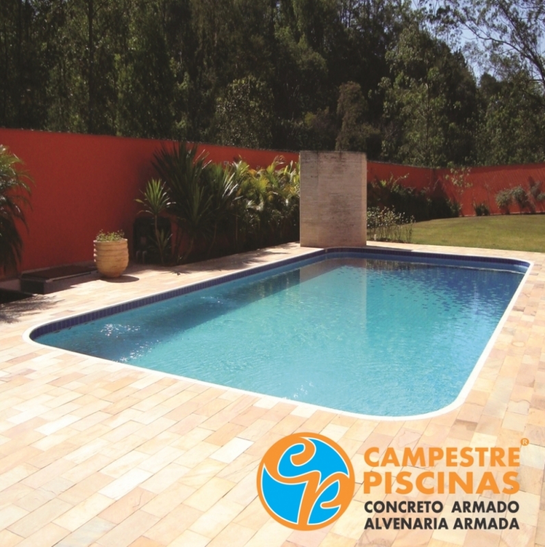 Acabamento de Piscina de Vinil Jumirim - Piscina de Vinil com Deck