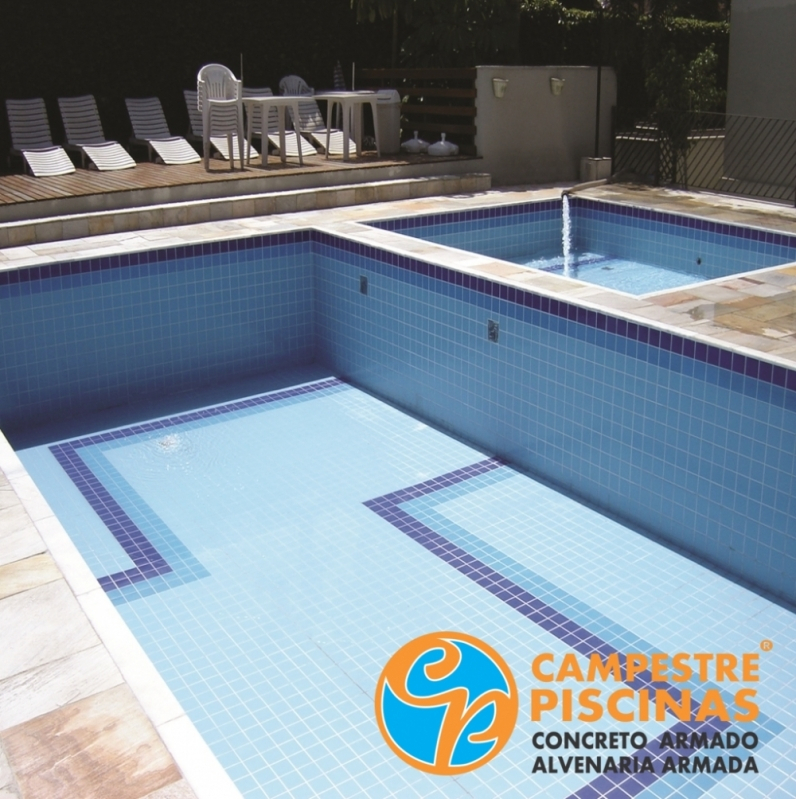 Acabamento para Piscina de Alvenaria Santa Cruz da Conceição - Acabamento para área de Piscina