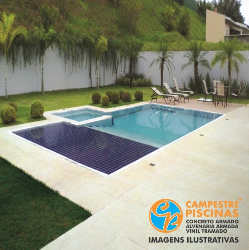 Acabamento para Piscina de Vinil para Chácaras Cidade Tiradentes - Piscina de Vinil com Deck