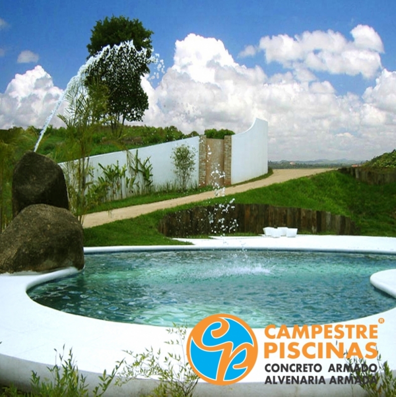 Acabamento para Piscina de Vinil Pequena Paraibuna - Piscina de Vinil para Recreação