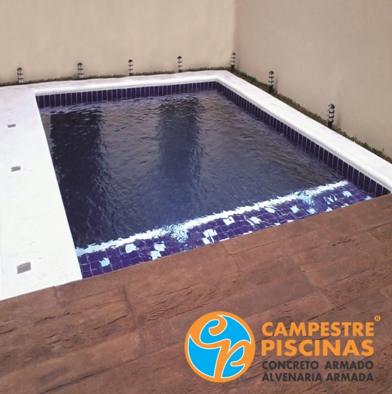 Cascata Piscina Alumínio Preço ARUJÁ - Cascata de Piscina com Led