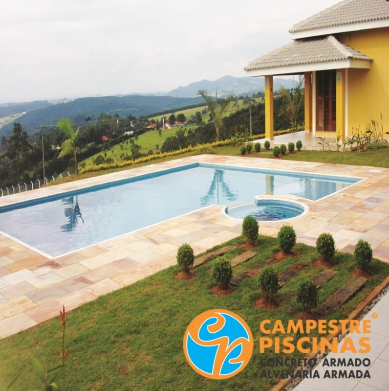 Cascatas de Piscina de Canto Interlagos - Cascata Piscina Alumínio