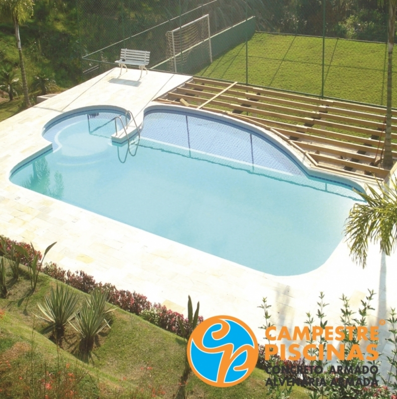 Comprar Piscina de Concreto Grande Melhor Preço Jardim das Acácias - Comprar Piscina de Concreto para Biribol