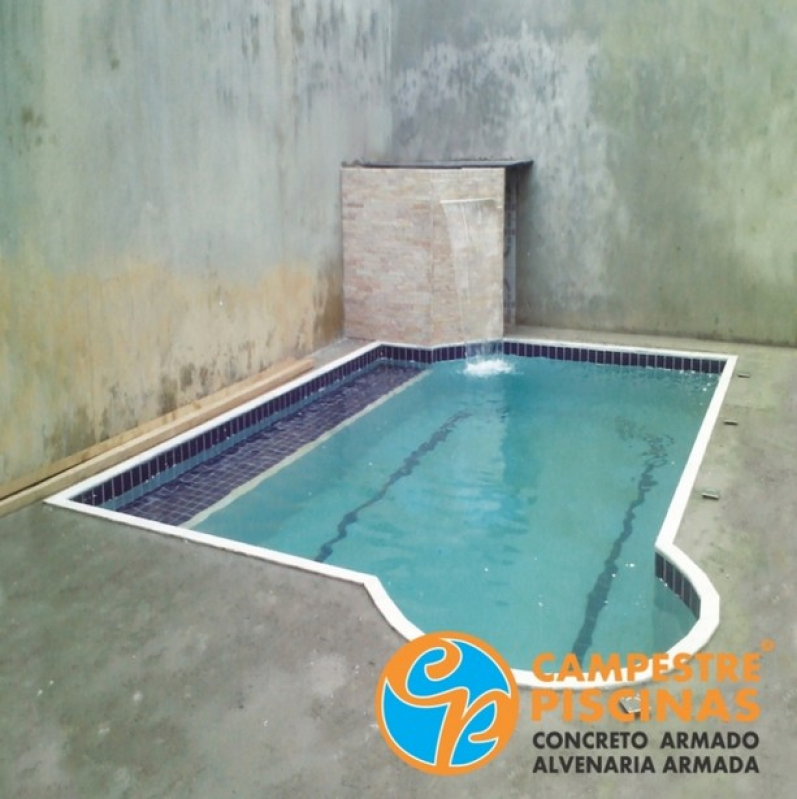 Construção de Piscina Concreto Armado Ou Alvenaria Jd da Conquista - Piscinas de Concreto Armado e Alvenaria