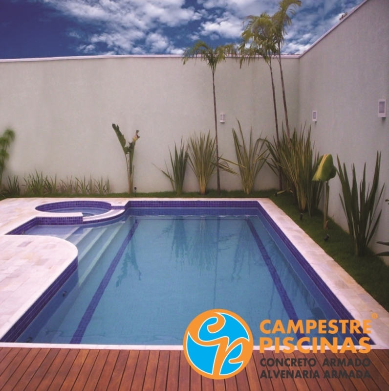 Construção de Piscina sob Medida Potim - Construção de Piscina Grande