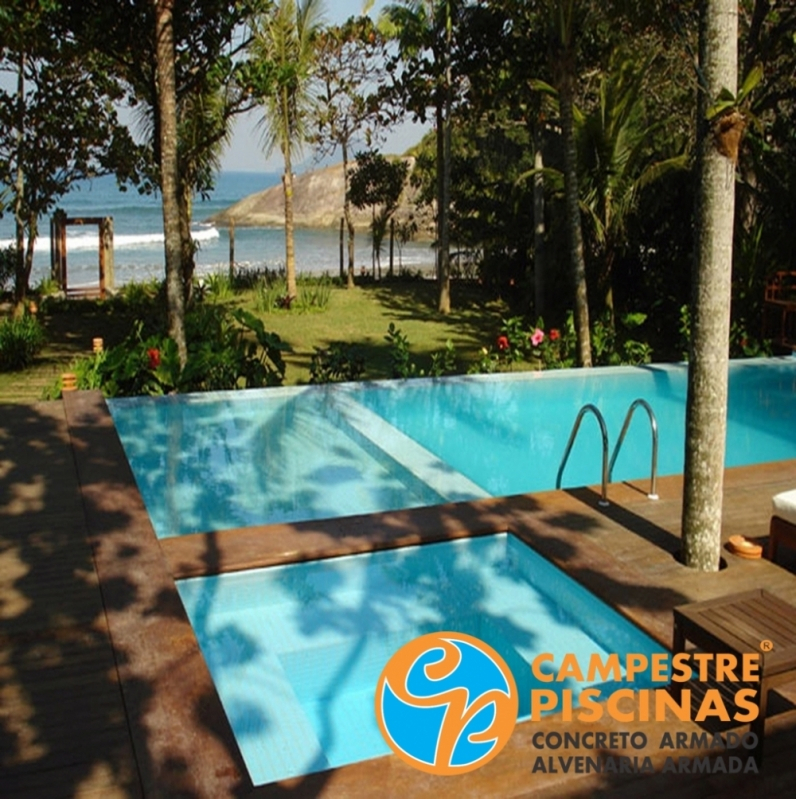 Empresa de Acabamento de Piscina com Deck Grajau - Acabamento de Piscina em Madeira