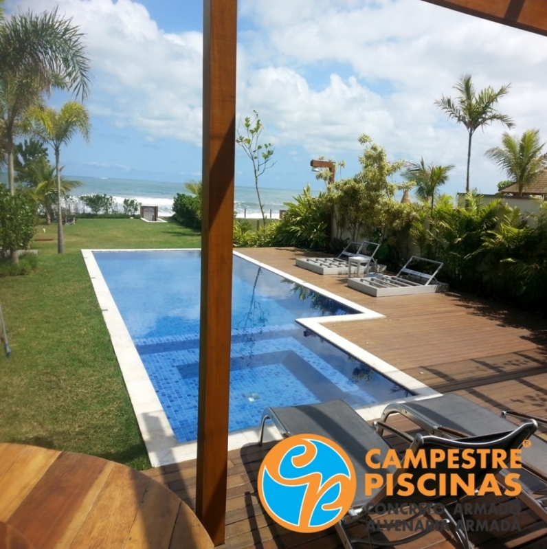 Empresa para Construção de Piscina Suspensa Pompéia - Construção de Piscina Concreto