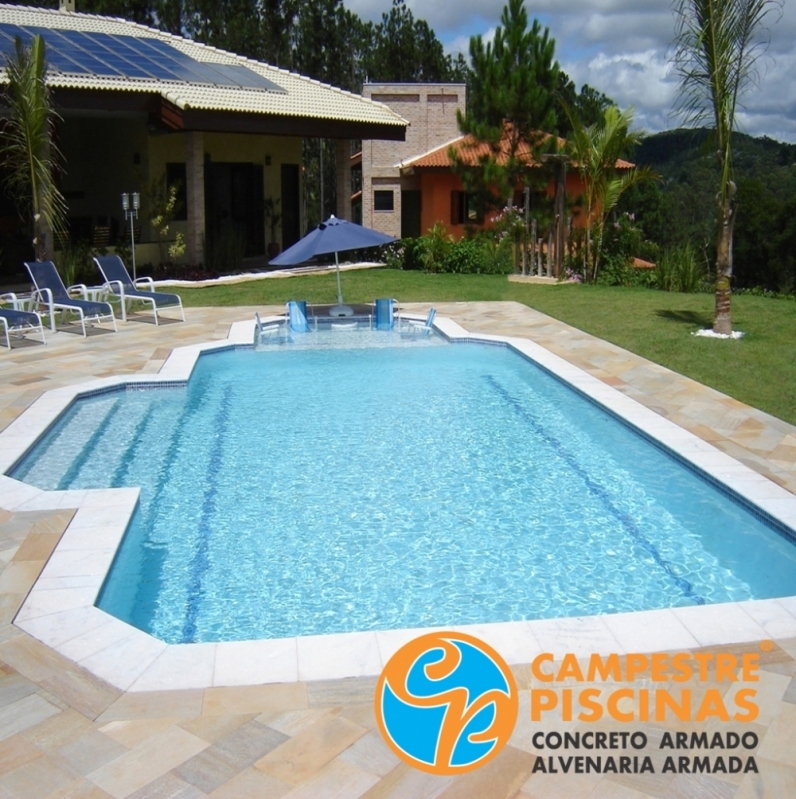 Obra de Acabamento para Borda de Piscina Cananéia - Acabamento de Piscina em Madeira