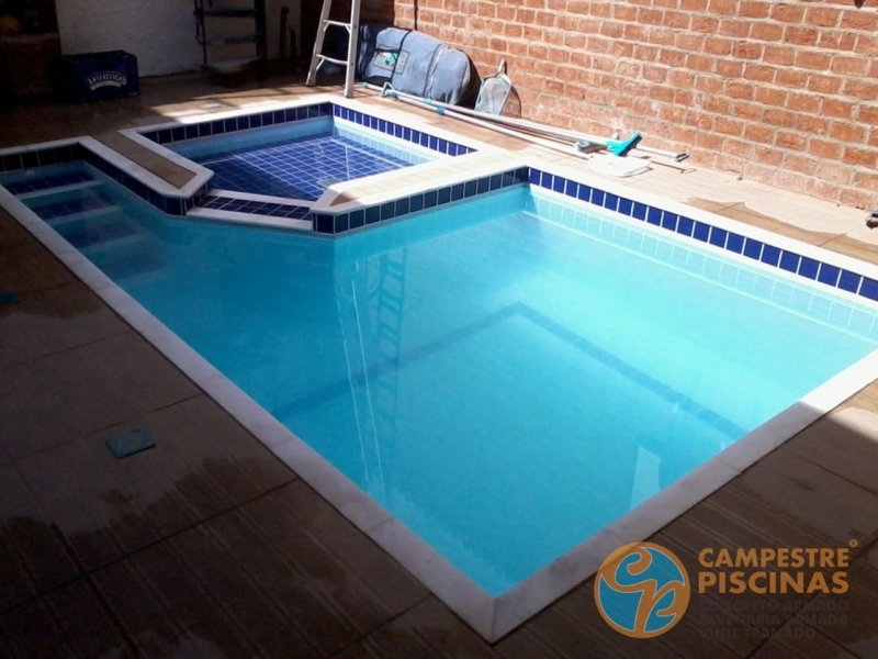 Onde Comprar Piscina de Vinil Acima do Solo Vinhedo - Piscina em Vinil com Visores