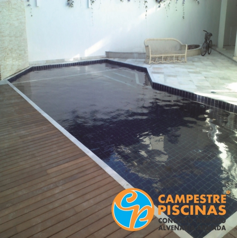 Onde Encontro Acabamento para Piscina Redonda Santos - Acabamento para área de Piscina