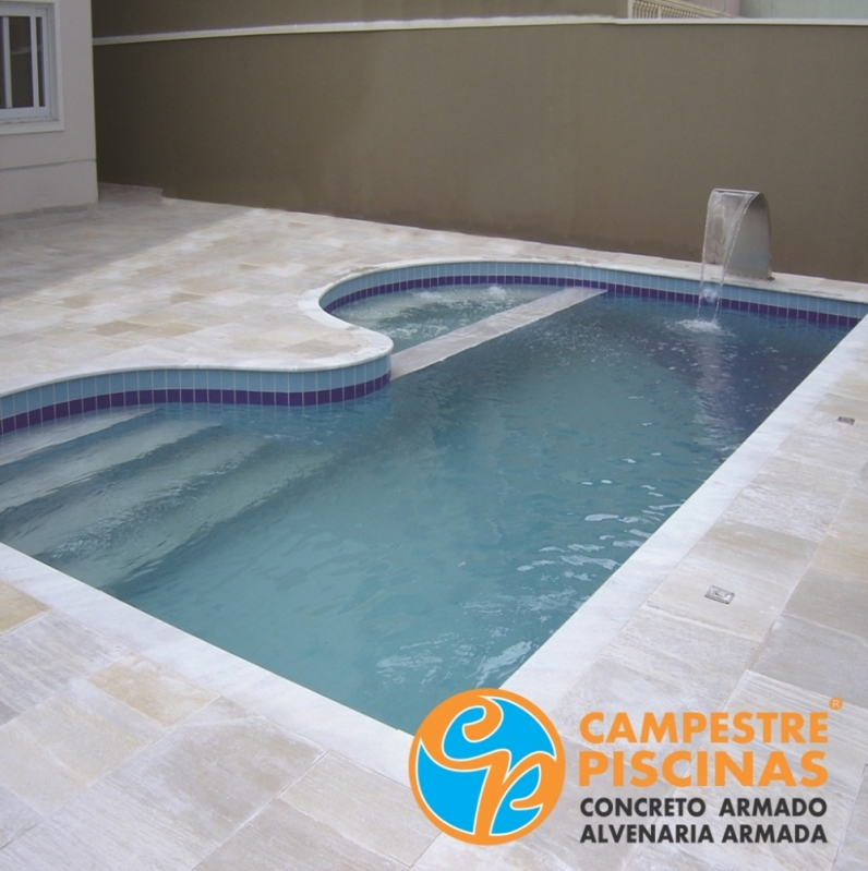 Onde Encontro Revestimento para Piscina área Externa Tatuí - Revestimento para Piscina Branco