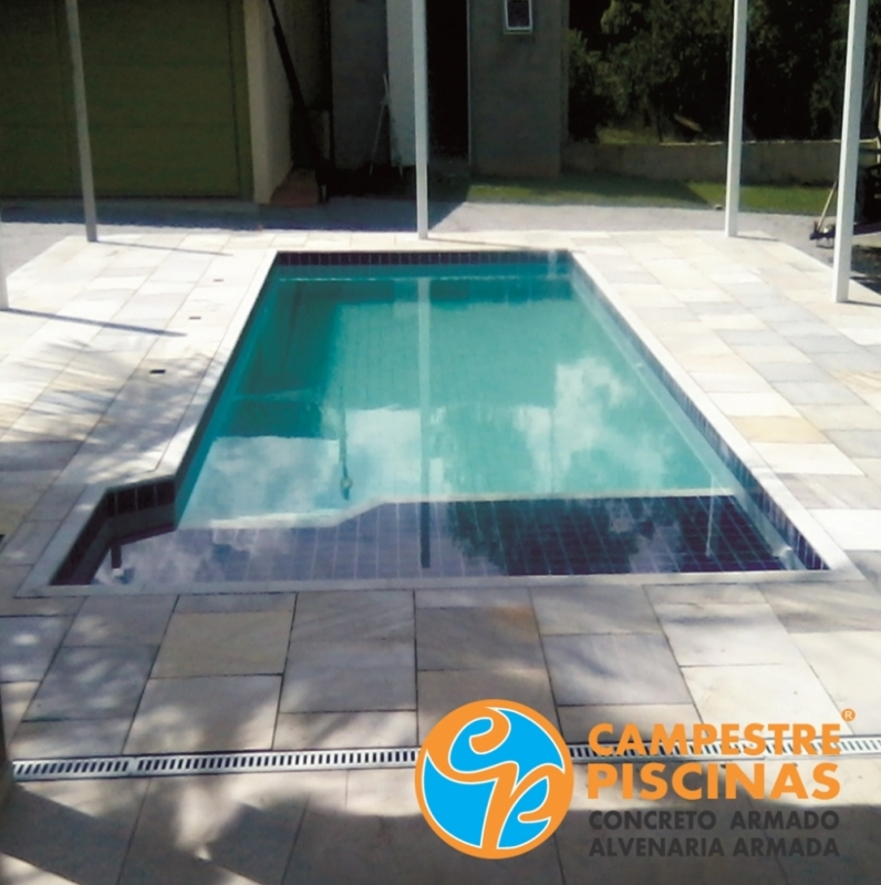 Onde Encontro Revestimento para Piscina de Azulejo Louveira - Revestimento para Piscina Branco