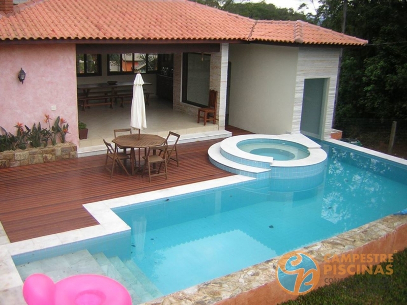 Onde Fazer Piscina de Concreto com Solarium Monte Alegre do Sul - Piscina em Concreto e Alvenaria