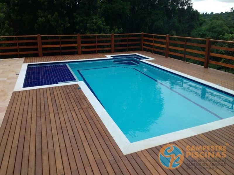 Orçamento para Piscina de Alvenaria Armada com Azulejo Vargem Grande do Sul - Piscina de Alvenaria Armada com Hidro