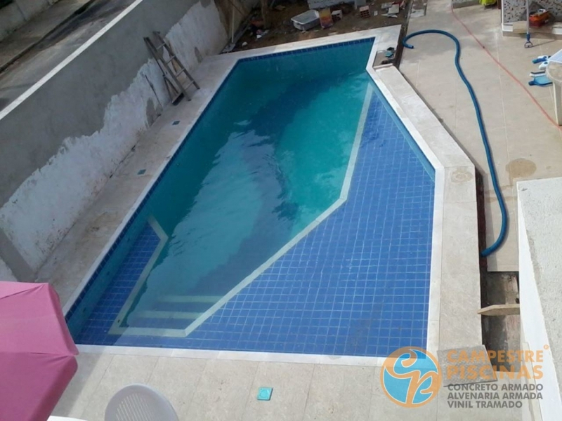 Orçamento para Reforma Piscina Concreto Higienópolis - Reforma de Piscina de Pastilha