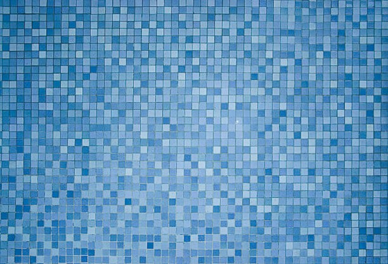 Piscina com Azulejo Verde Valor São Miguel Arcanjo - Piscina com Azulejo