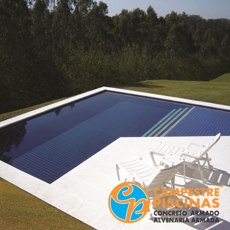 Piscina de Concreto Residencial Guaianases - Piscina de Concreto para Clubes