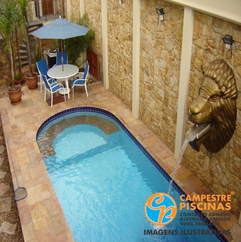 Piscina de Vinil com Deck Preço Butantã - Piscina de Vinil para Condomínio