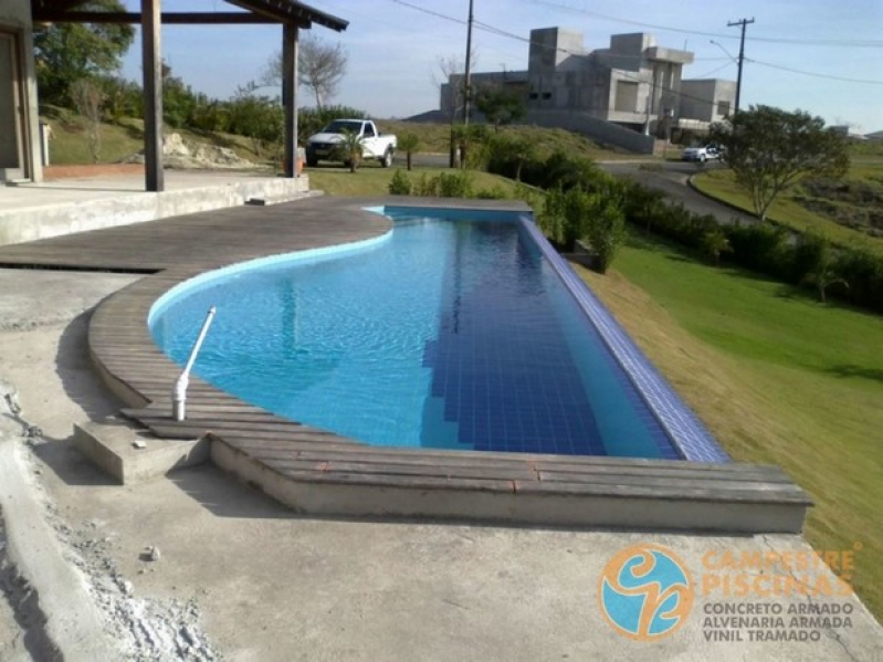 Piscina de Vinil com Hidro Preço Boituva - Piscina Revestida de Vinil