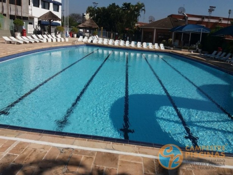 Piscina de Vinil Grande Preço Jaguariúna - Piscina Vinil com Prainha