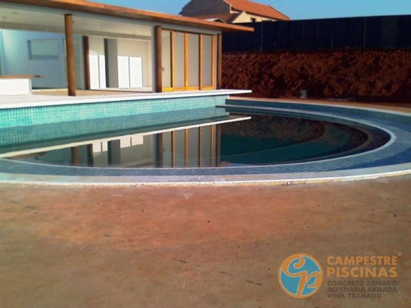 Piscina Vinil com Prainha Raposo Tavares - Piscina de Vinil com Hidro