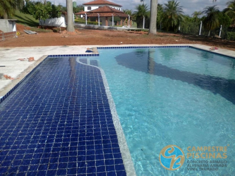 Piscina Vinil Pequena Valor Cesário Lange - Piscina em Vinil com Sauna