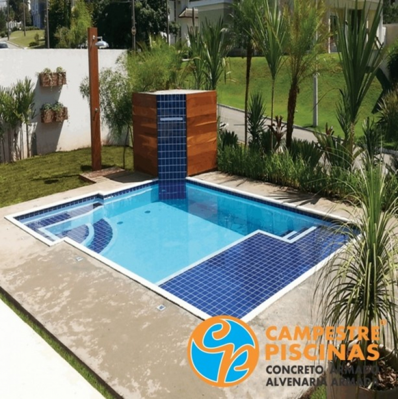 Piscinas de Concreto Armado e Alvenaria Preço Capão Redondo - Piscina em Concreto Armado