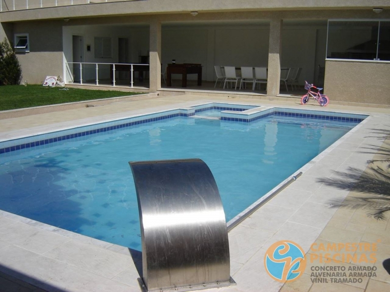 Preço de Piscina Retangular de Alvenaria São Caetano do Sul - Piscina de Alvenaria