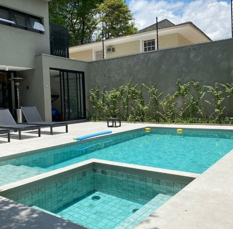 Projeto de Piscina de Concreto Preços Jardim Guedala - Projetos de Piscinas de Concreto