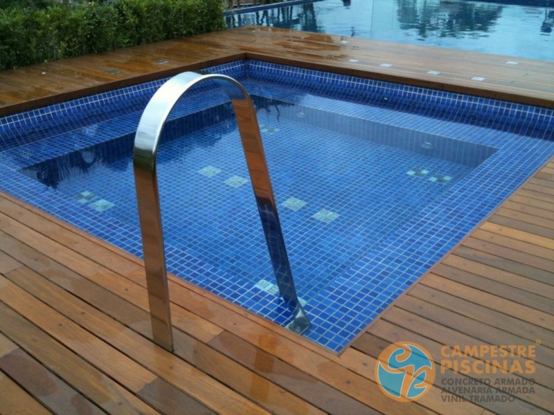 Projeto de Piscina em Concreto Armado Ribeirão Pires - Piscina de Concreto com Solarium