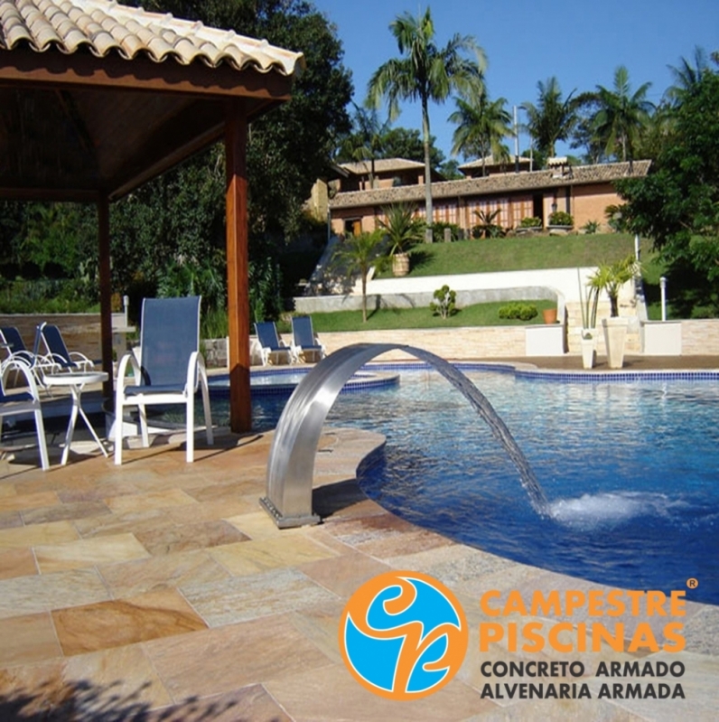 Quanto Custa Piscina de Alvenaria com Escada Vila Dalila - Piscina de Alvenaria no Terraço