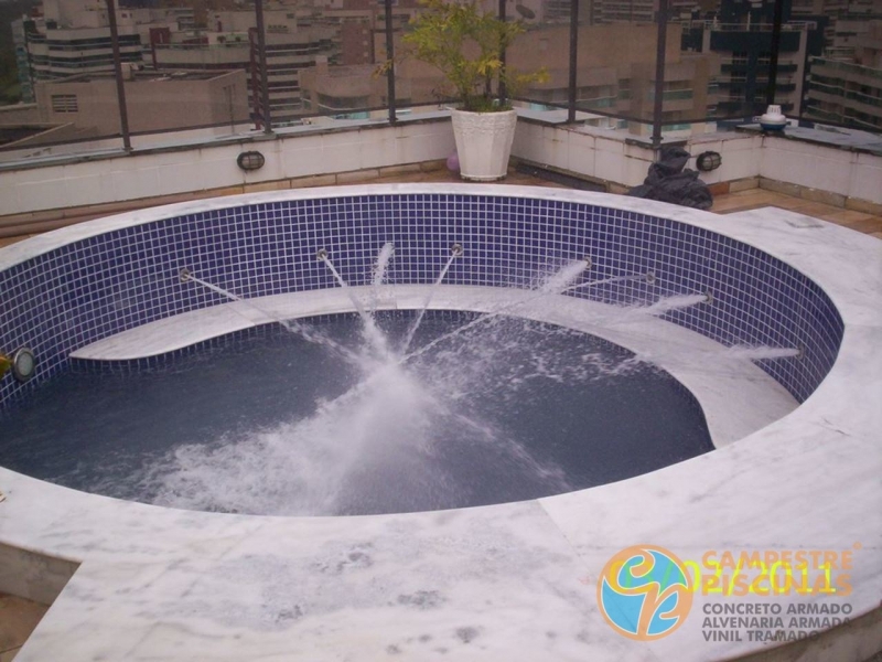 Quanto Custa Piscina de Vinil em L Penha - Piscina em Vinil com Sauna