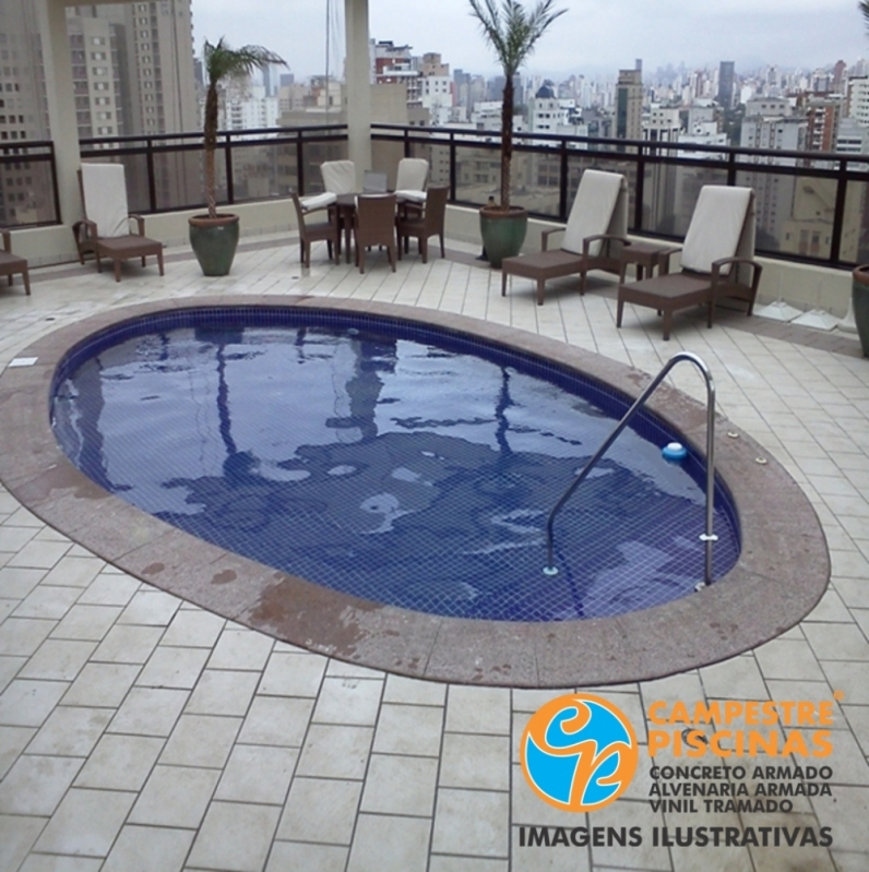 Reforma de Piscinas em Condominio Cananéia - Reforma de Piscina Azulejo