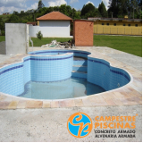 acabamento de piscina com deck orçamento Vila Dalila