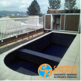 acabamento de piscina com piso orçamento Jardim Adhemar de Barros