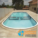 acabamento para piscina de vinil para condomínio Pardinho