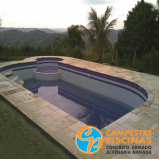 cascata de piscina alvenaria Vila Gustavo