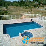 cascata de piscina de alvenaria preço Vila Alexandria