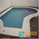 cascata de piscina de vidro preço Jumirim