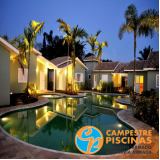 comprar iluminação para piscina externa melhor preço Parque Santa Madalena