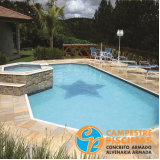 comprar piscina de concreto com sauna melhor preço Tambaú