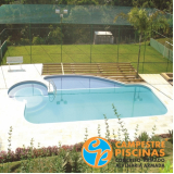 comprar piscina de concreto com sauna Cunha