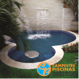 comprar piscina de vinil com borda infinita Areiópolis