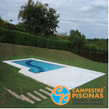 comprar piscina de vinil grande para clube Grajau