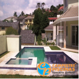 construção de piscina concreto armado suspensa Registro