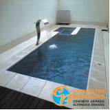 construção de piscina de alvenaria simples Mogi Guaçu