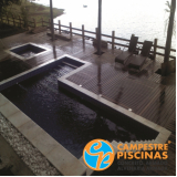construção de piscina de pedra Vila Carrão